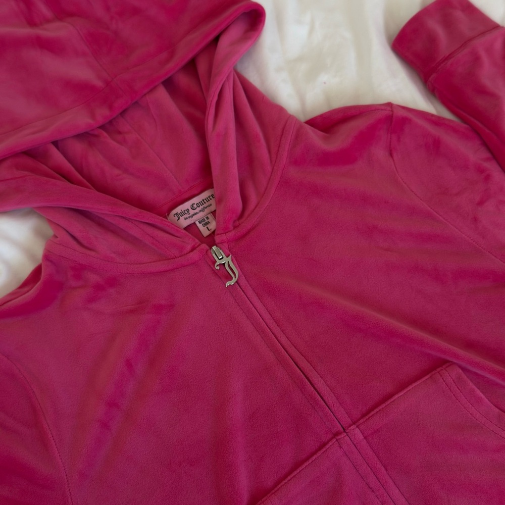 Juicy Couture Fuchsia Velour Tracksuit